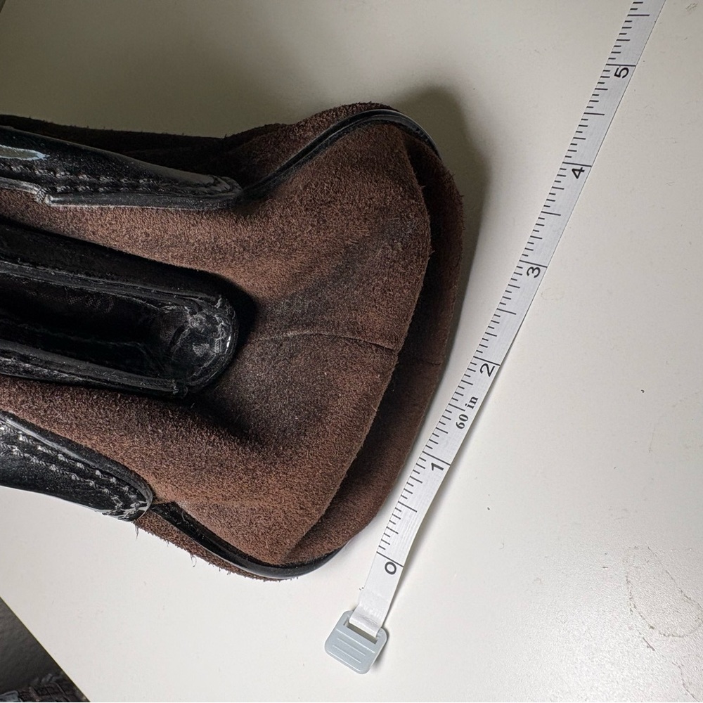 Banana Republic Brown Suede Purse Small - Picture 3 of 12